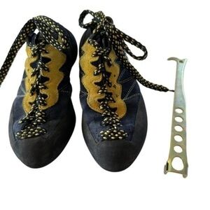 BOREAL FUSION 3 ROCK CLIMBING SHOES SIZE 5